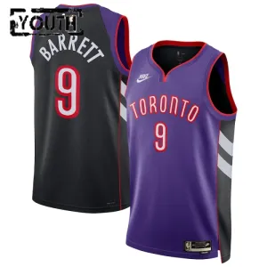 Camiseta Toronto Raptors RJ Barrett Classic Edition 2024-25 Púrpura Swingman para Niño
