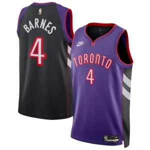 Camiseta Toronto Raptors Scottie Barnes Classic Edition 2024-25 Púrpura Swingman para Hombre