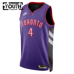Camiseta Toronto Raptors Scottie Barnes Classic Edition 2024-25 Púrpura Swingman para Niño